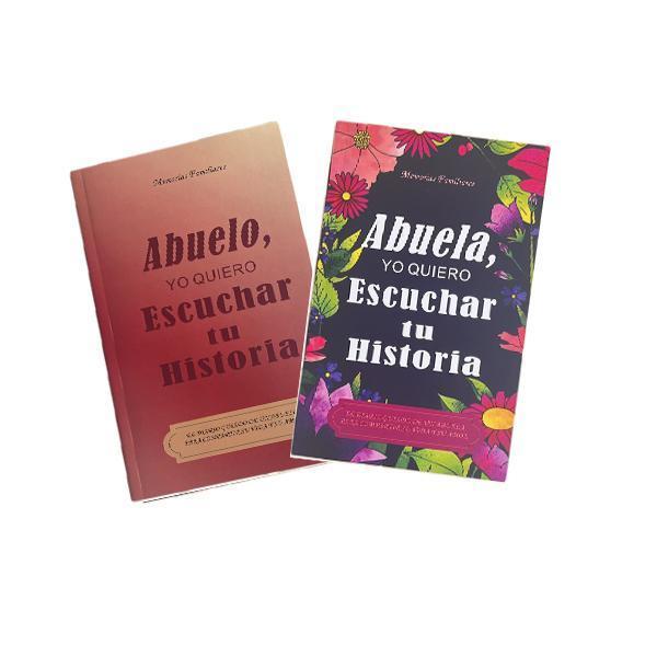 Abuelo/Abuela, Cuéntame Tu Historia: Diario Guiado de un Abuelo Para Compartir su Vida y Su Amor