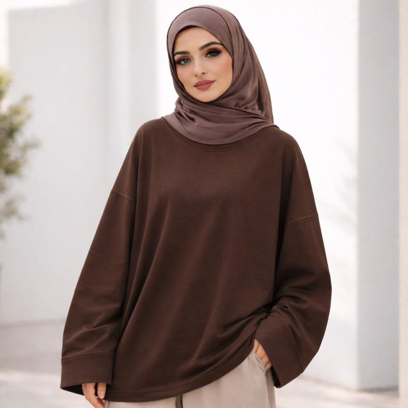 Camiseta oversize de talla única del 40 al 48, de algodón, cómoda y casual para todos los estilos, ideal para días relajados y salidas con amigos