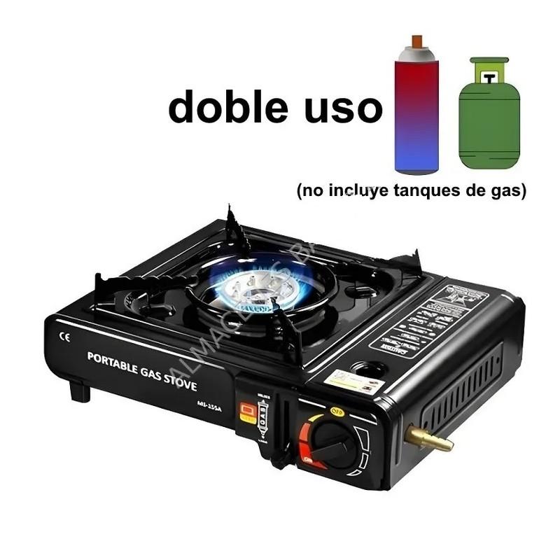 Cocina de Gas Portatil para Cartucho - Butano Hormillo de Camping con Encendido Automatico
