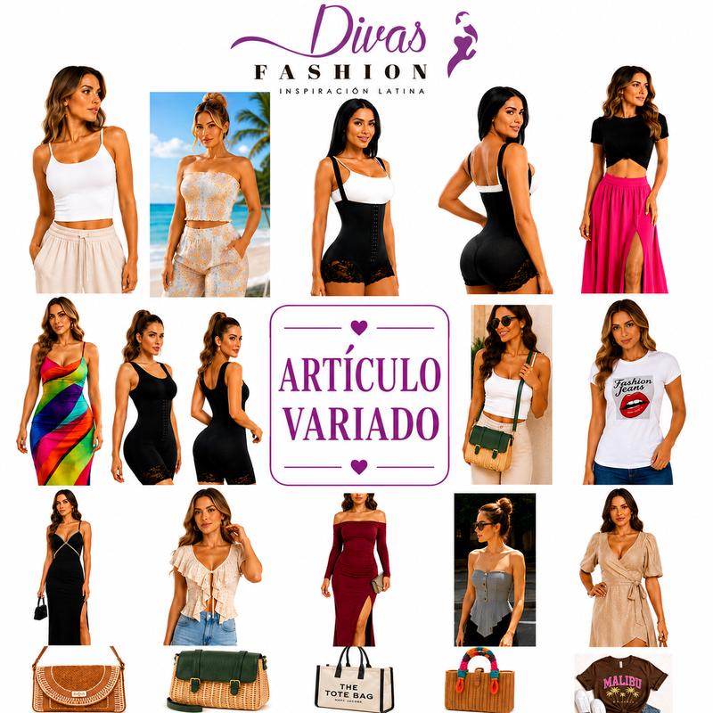 Divas Fashion Artículo Variado | Compras en el Directo | Moda Femenina | Vestidos Blusas Conjuntos Fajas Jeans Bolsos Accesorios | Calidad Garantizada