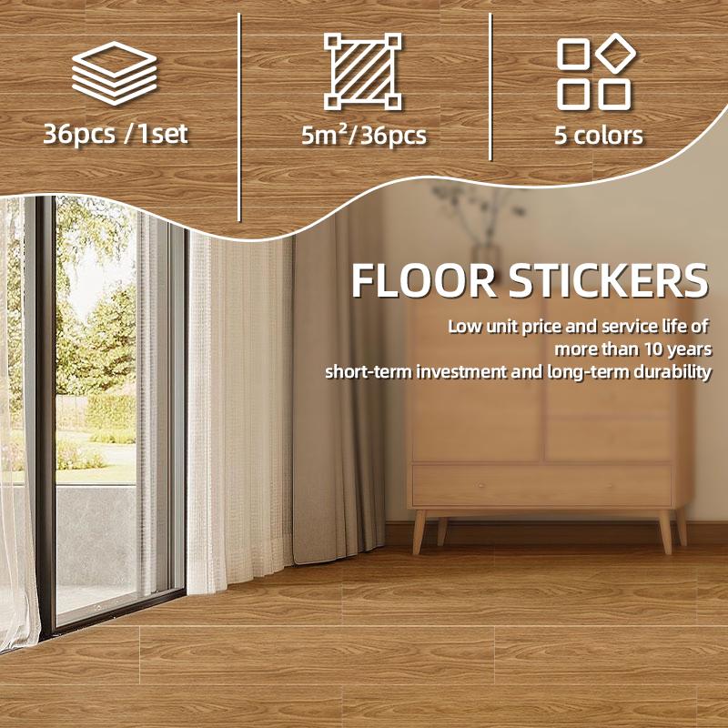 GaaliShop | Vinilo Adhesivo para Suelo PVC Efecto Madera, Impermeable, Antihumedad, Fácil de Instalar, para Salón, Dormitorio, Cocina y Baño