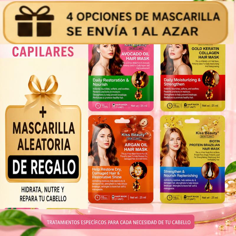 Kiss Beauty MASCARILLA ALEATORIADE REGALO 4OPCIONES DE MASCARILLASE ENViA 1 AL AZAR
