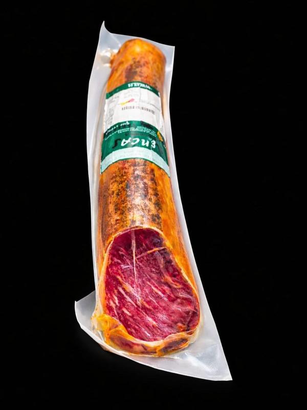 MEDIA CAÑA DE LOMO DE CEBO CAMPO IBÉRICA 50% RAZA IBÉRICA 600/700 grs sin gluten