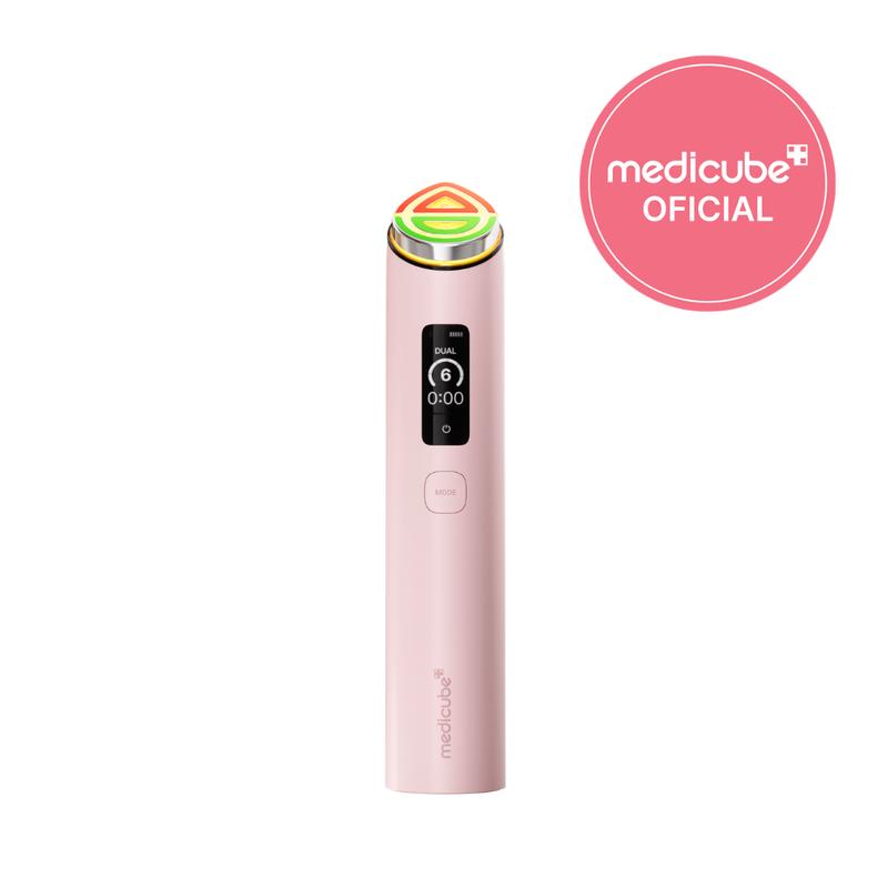 [medicube Oficial] Booster Pro X2 | Dispositivo de Belleza 7 en 1 para una Piel Radiante | Doble Cuidado para Brillo, Poros y Luminosidad | Modos Personalizados Duales y Boost para Mascarillas de Tela | Dispositivo de Cuidado Facial Coreano