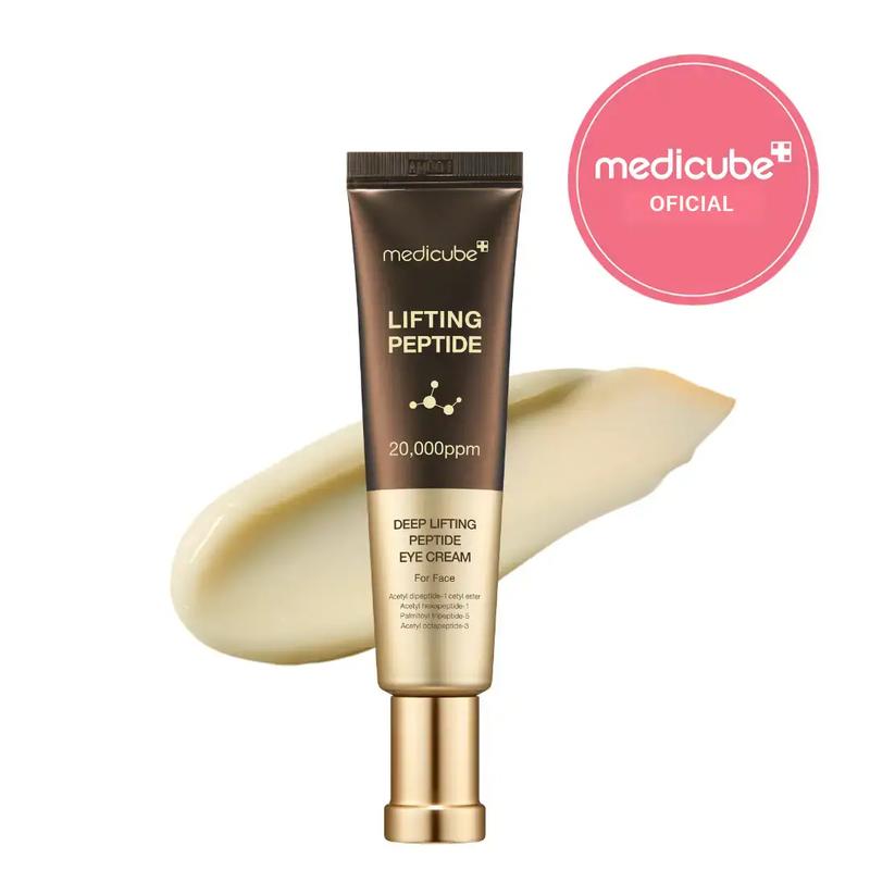 [medicube Oficial] Crema para Ojos con Péptidos Lifting Profundo para el Rostro | Cuidado para Mayor Elasticidad, Ojos Suaves, Luminosos y con Aspecto Juvenil | Cuidado de la Piel Coreano