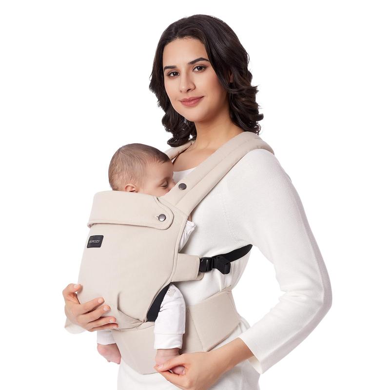 Momcozy cabestrillo ergonómico, cómodo y ligero, adecuado para bebés de 3 a 20kg, fácil de poner, ideal para padres amigables con los niños