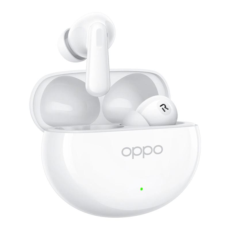 OPPO Enco Air4 True Wireless, Auriculares Bluetooth 5.4, 43H Autonomía, Cancelación Activa de Ruido 32dB, Llamadas Nítidas con IA y Doble Micrófono, Modo Transparencia, Graves Profundos, IP55