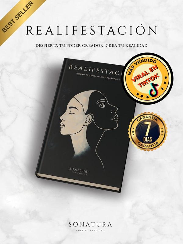 REALIFESTACIÓN Despierta tu poder creador | Libro de manifestación, mentalidad positiva y crecimiento personal