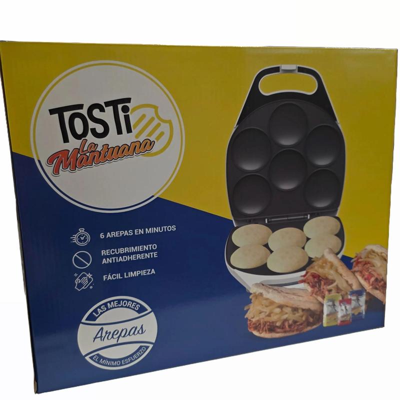 Tostiarepa La Mantuana - Electrodoméstico para Arepas en Pocos Minutos