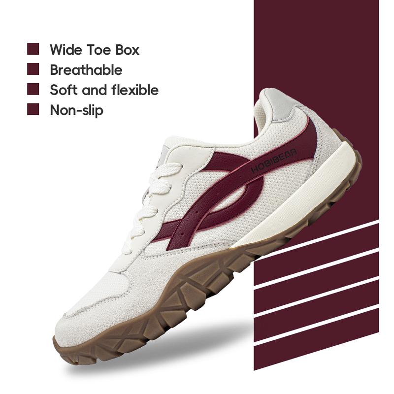 Zapatillas de running HOBIBEAR para hombre con puntera ancha / zapatillas ligeras para mujer para caminar y jogging